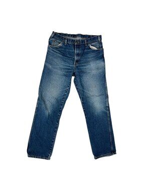 Vintage Dickies Blue Denim Jeans Size 34x34 Workwear Read